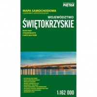 Województwo świętokrzyskie mapa - okładka książki