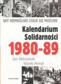 Kalendarium Solidarności 1980-89 - okładka książki