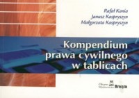Kompendium prawa cywilnego w tablicach - okładka książki