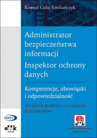 Administrator bezpieczeństwa informacji. - okładka książki