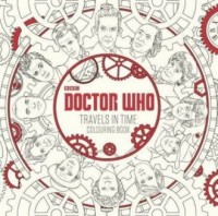 Doctor Who Travels in Time Colouring - okładka książki