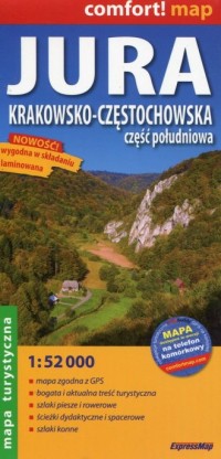 Jura Krakowsko-Częstochowska część - okładka książki