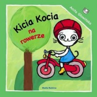 Kicia Kocia na rowerze - okładka książki
