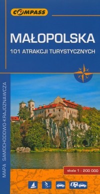 Małopolska 101 atrakcji turystycznych - okładka książki