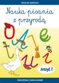 Nauka pisania z przyrodą. Zeszyt - okładka podręcznika