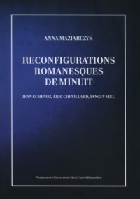 Reconfigurations romanesques de - okładka książki