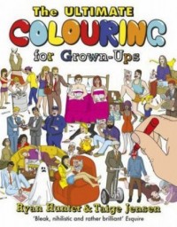 The Ultimate Colouring for Grown-Ups - okładka książki