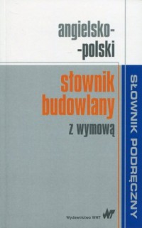 Angielsko-polski słownik budowlany - okładka książki