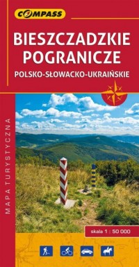 Bieszczadzkie pogranicze polsko-słowacko-ukraińskie - okładka książki