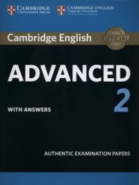 Cambridge English Advanced 2 Students - okładka podręcznika