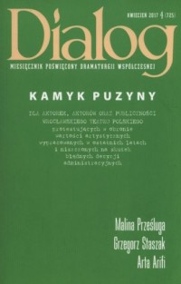 Dialog 2017/04 - okładka książki