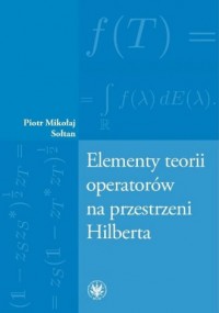 Elementy teorii operatorów na przestrzeni - okładka książki