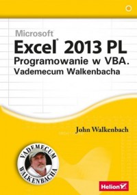 Excel 2013 PL. Programowanie w - okładka książki