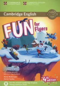 Fun for Flyers Students Book + - okładka podręcznika