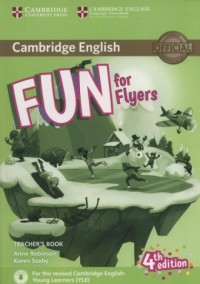 Fun for Flyers Teacher?s Book + - okładka podręcznika