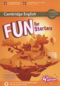 Fun for Starters Teacher?s Book - okładka podręcznika
