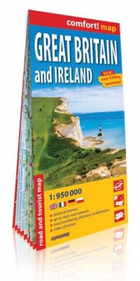 Great Britain and Ireland laminowana - okładka książki