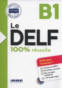 Le DELF B1 100% reussite (+ CD) - okładka podręcznika