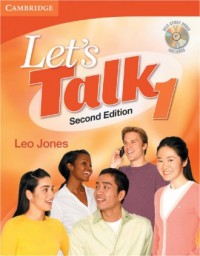 Lets Talk 1 Students Book + Self-Study - okładka podręcznika