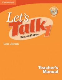 Lets Talk Level 1 Teachers Manual - okładka podręcznika