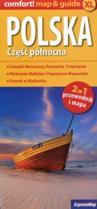 Polska. Część połnocna. 2w1 przewodnik - okładka książki