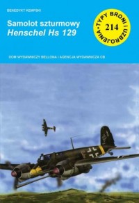 Samolot szturmowy Henschel Hs 129 - okładka książki