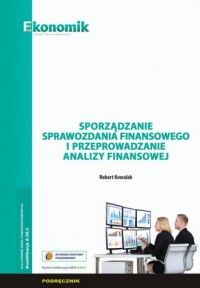 Sporządzanie sprawozdania finansowego - okładka podręcznika