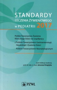 Standardy leczenia żywieniowego - okładka książki