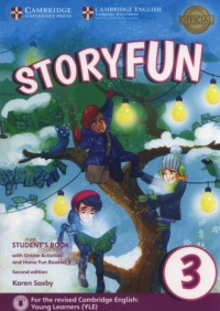 Storyfun 3 Students Book + online - okładka podręcznika