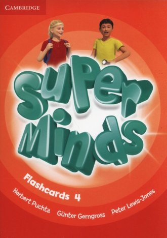 Super Minds Flashcards 4. Pack - okładka podręcznika