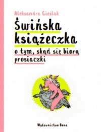 Świńska książeczka - okładka książki