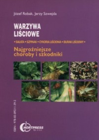 Warzywa liściowe  - okładka książki