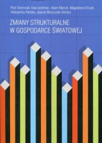 Zmiany strukturalne w gospodarce - okładka książki