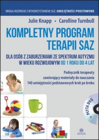 Kompletny program terapii SAZ Podręcznik - okładka książki