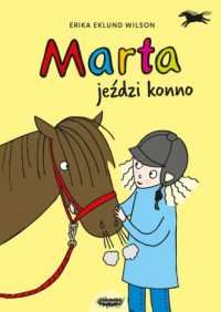 Marta jeździ konno - okładka książki