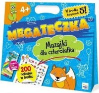 Megateczka. Mazajki dla czterolatka - okładka książki