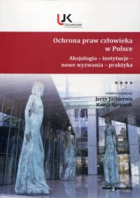 Ochrona praw człowieka w Polsce. - okładka książki