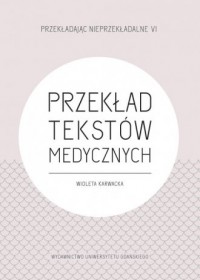 Przekład tekstów medycznych - okładka książki