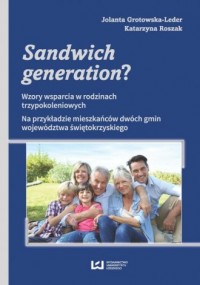 Sandwich generation? Wzory wsparcia - okładka książki
