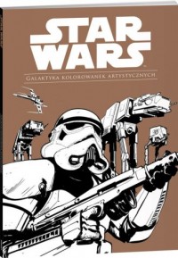 Star Wars Galaktyka kolorowanek - okładka książki
