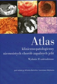 Atlas kliniiczno-patologiczny nieswoistych - okładka książki