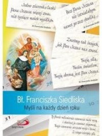 Bł. Franciszka Siedliska. Myśli - okładka książki