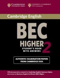 Cambridge BEC Higher 2 Students - okładka podręcznika