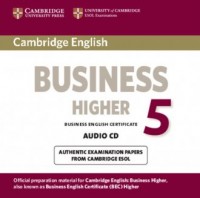 Cambridge English Business Higher - okładka podręcznika