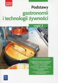 Podstawy gastronomii i technologii - okładka podręcznika