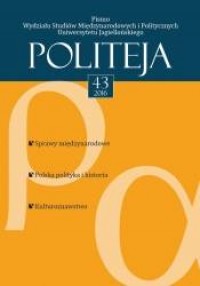 Politeja nr 43/2016 - okładka książki