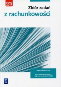 Zbiór zadań z rachunkowości Kwalifikacja - okładka podręcznika