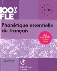 100% FLE Phonetique essentielle - okładka podręcznika