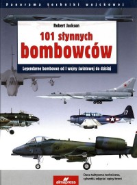 101 słynnych samolotów bombowych. - okładka książki