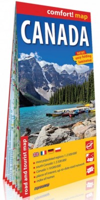Kanada (Canada) comfort! map laminowana - okładka książki